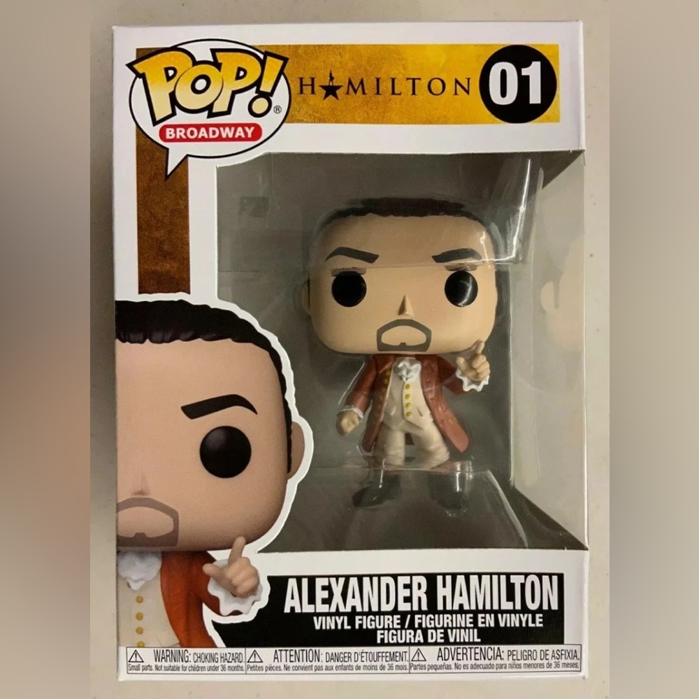 Funko Pop! Broadway Alexander Hamilton #01 Hamilton Musical Bobblehead Figure
